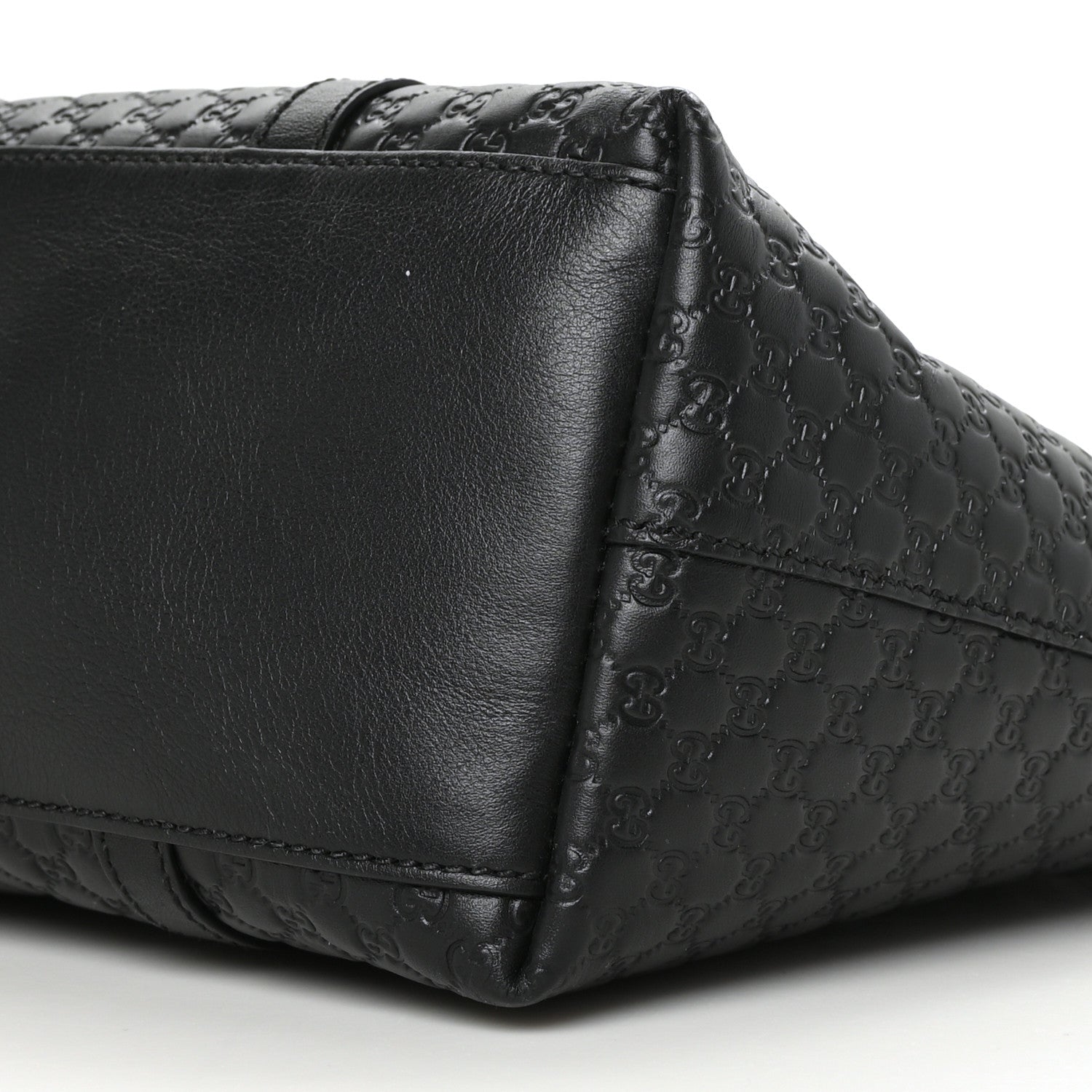 Gucci Soft Microguccissima Small Zippered Satchel Black 10 of 10
