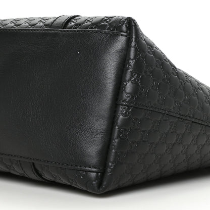 Gucci Soft Microguccissima Small Zippered Satchel Black 10 of 10