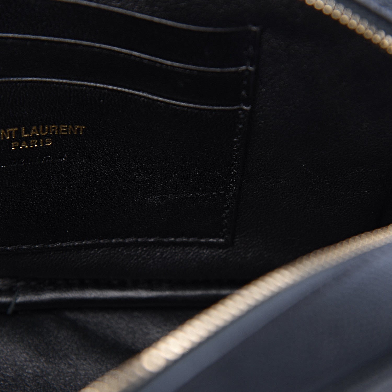 Saint Laurent Grain De Poudre Matelasse Monogram Mini Lou Camera Bag Dark Smog 8 of 13