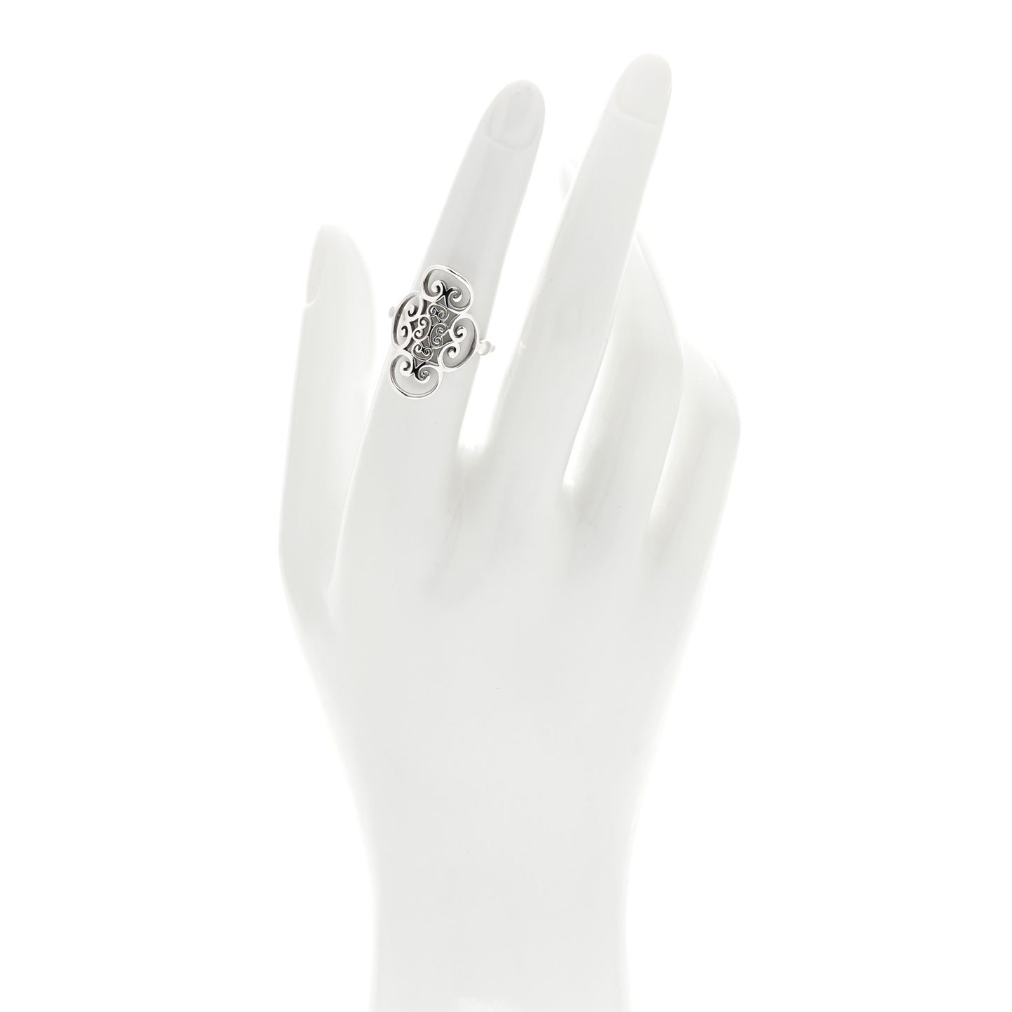 Sterling Silver Paloma Picasso Venezia Goldoni Quadruplo Ring 52 6