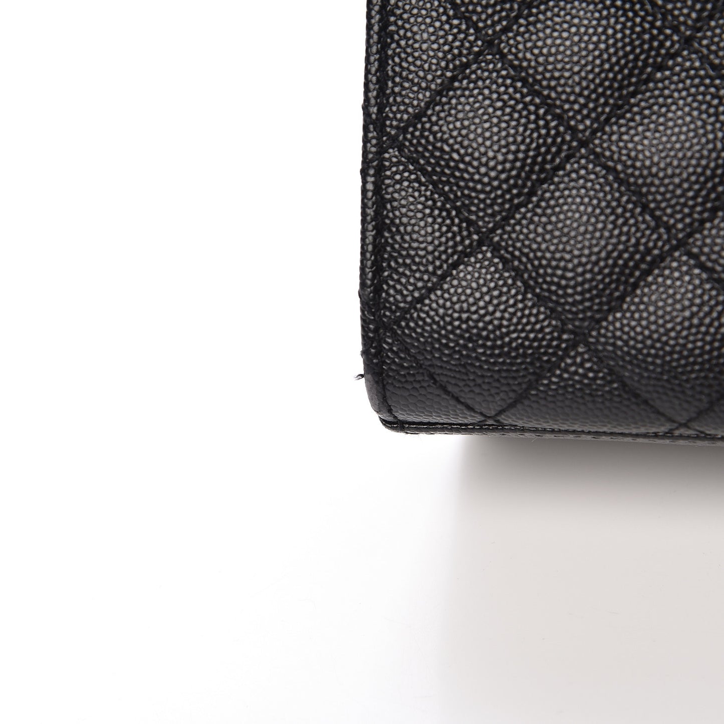 Grain De Poudre Textured Mixed Matelasse Triquilt Medium Monogram Satchel Black
