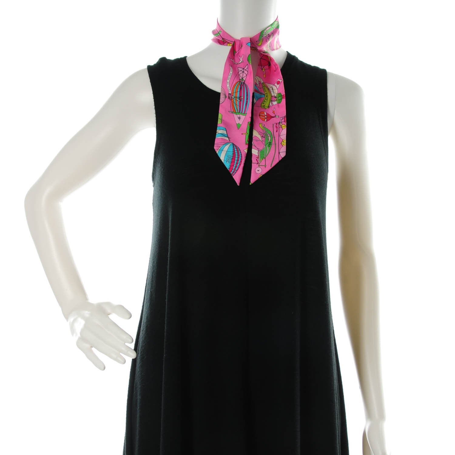 Hermes Silk Les Folies Du Ciel Twilly 2 of 4