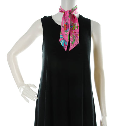 Hermes Silk Les Folies Du Ciel Twilly 2 of 4