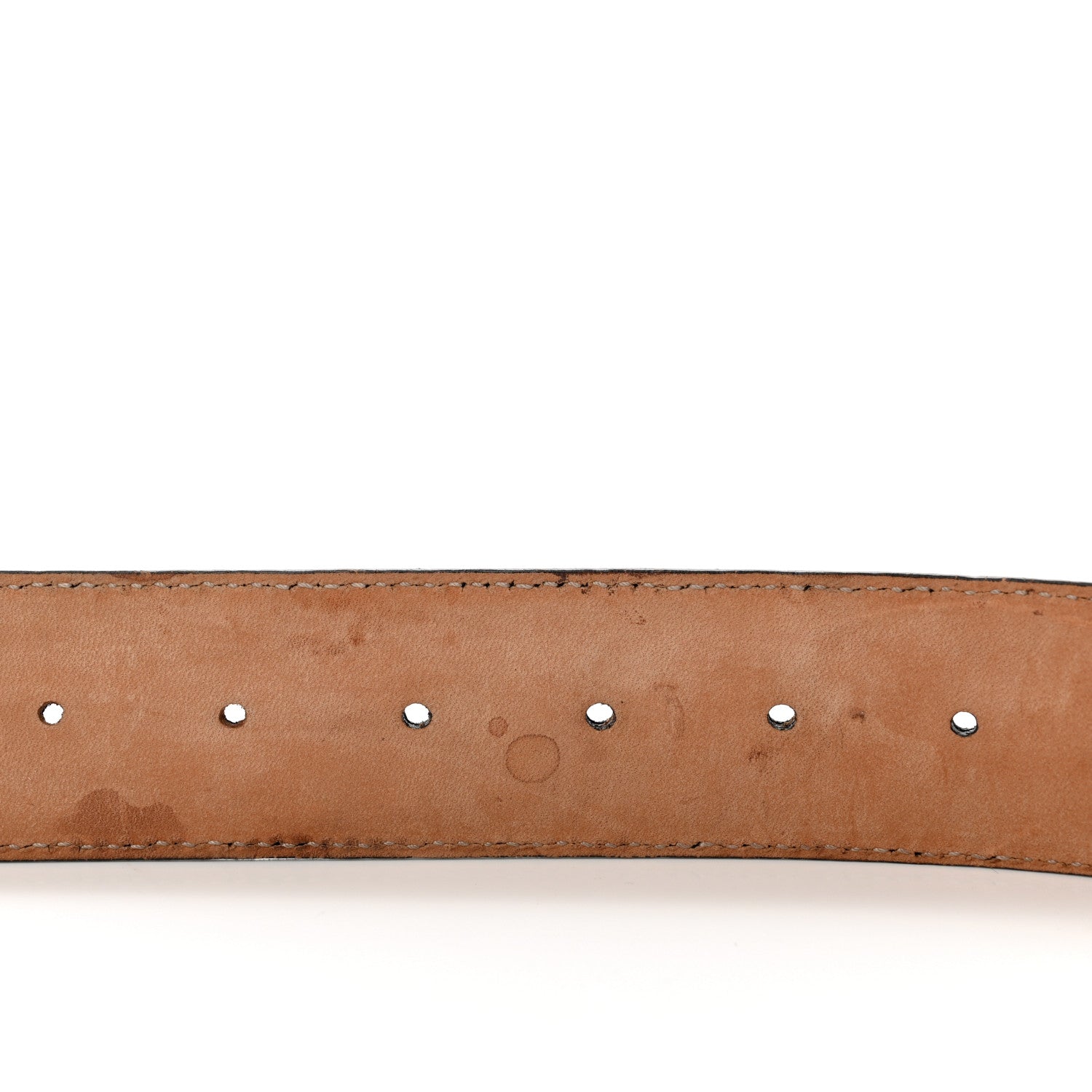 Gucci Guccissima Signature Interlocking G 40mm Belt 85 34 Black 4 of 5