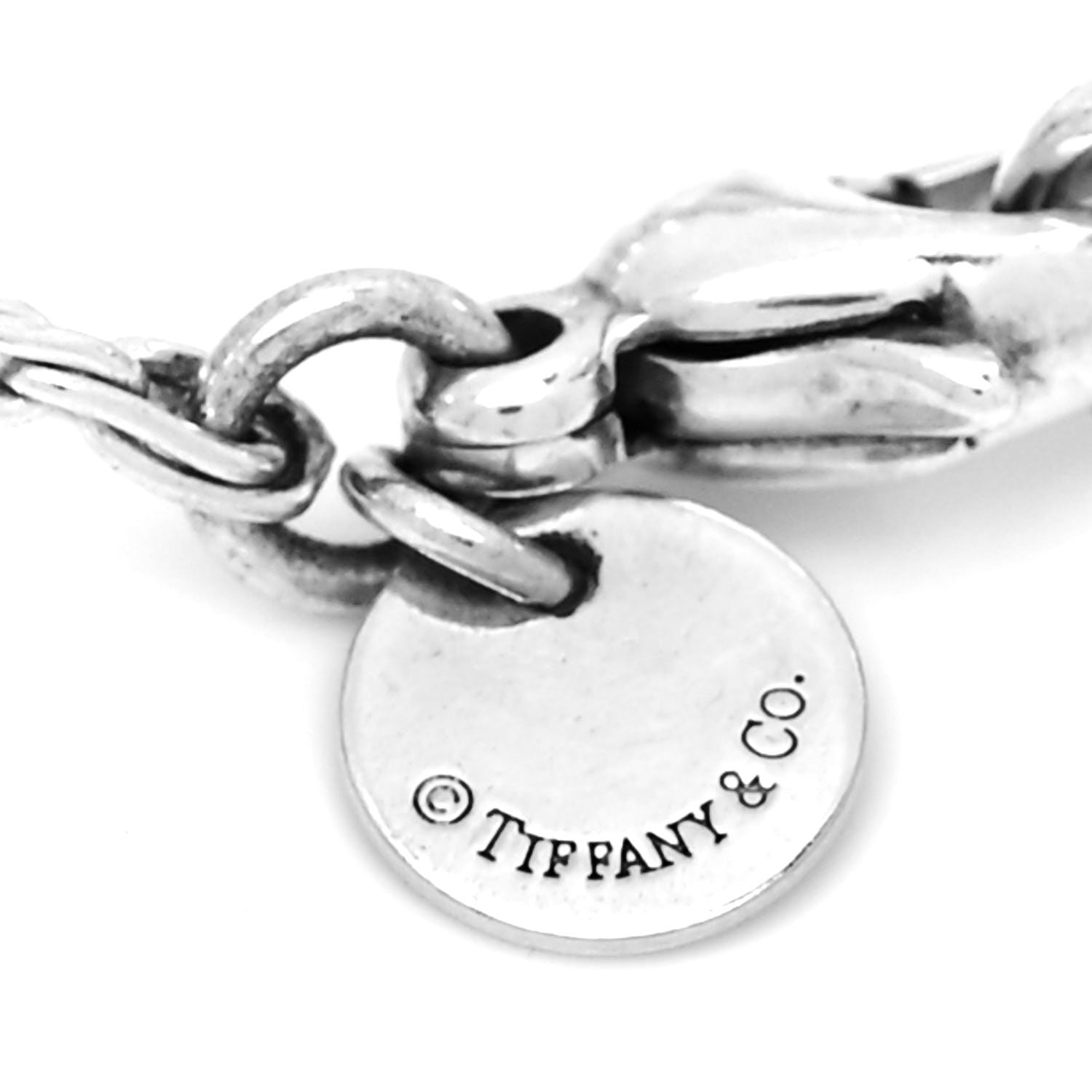 Tiffany Sterling Silver 14mm HardWear Ball Bracelet 4 of 5