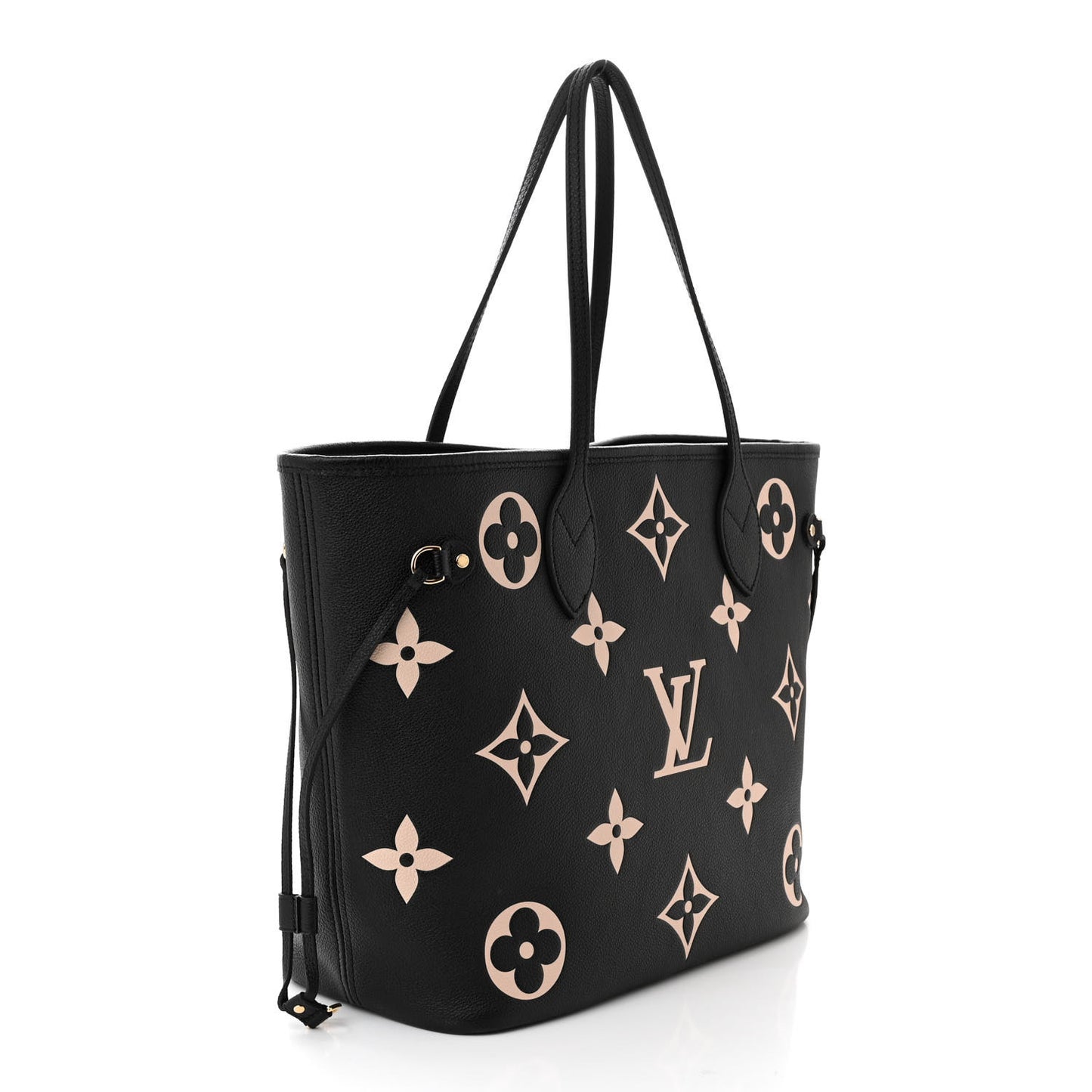 Empreinte Monogram Giant Neverfull MM Black Beige