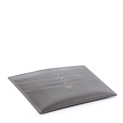 Louis Vuitton Calfskin Felicie Card Holder Insert Champagne Metallise 4 of 6