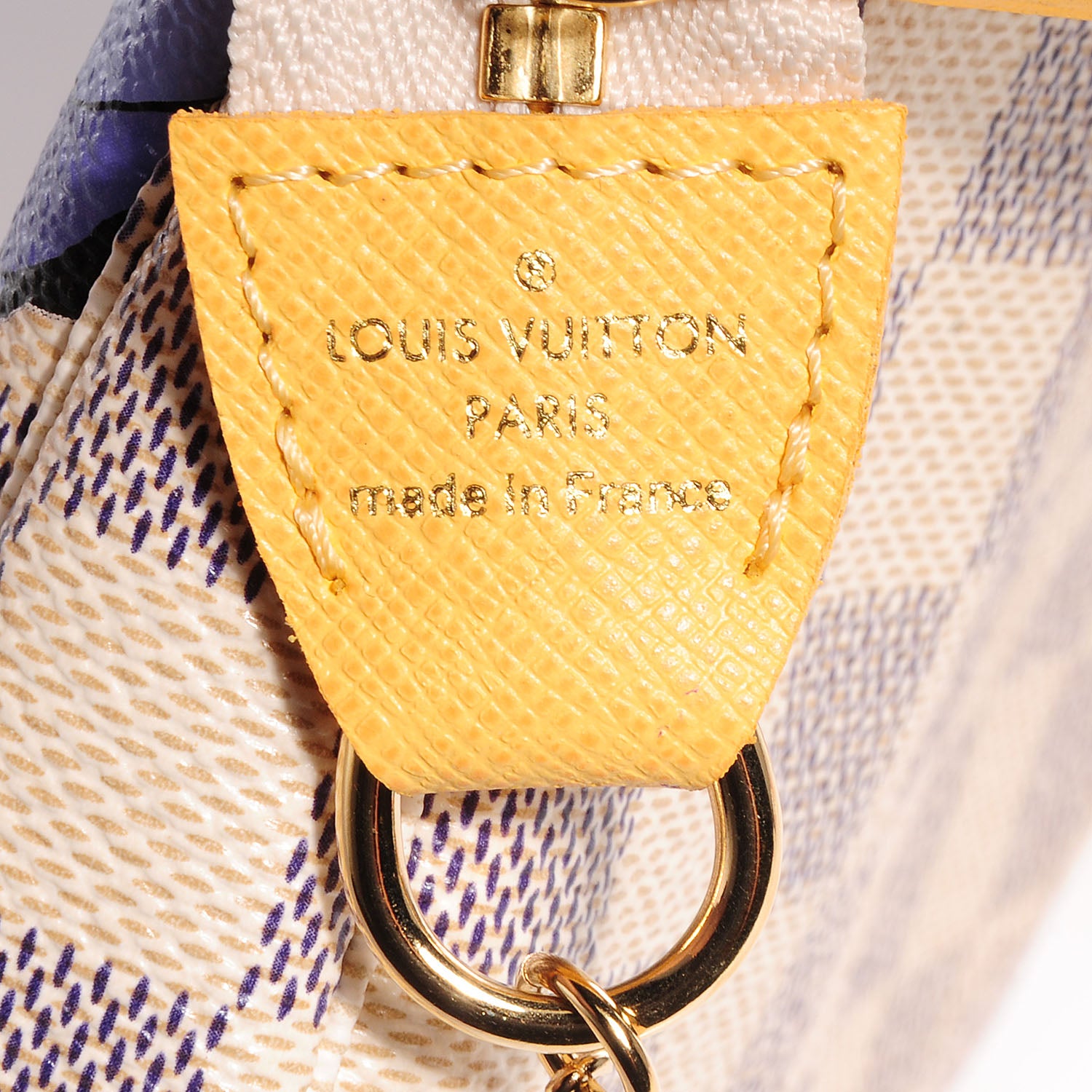Louis Vuitton Damier Azur Illustre Mini Pochette Accessories 7 of 7