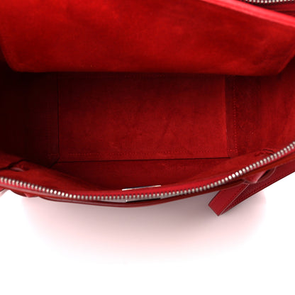 Celine Baby Grained Calfskin Micro Belt Bag Coquelicot 5 of 12