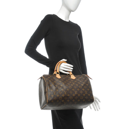 Louis Vuitton Monogram Speedy 35 2 of 9