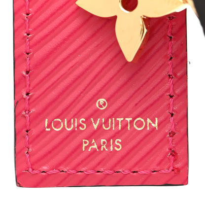 Louis Vuitton Monogram Fetish Lug Tag Bag Charm Fuschia 3 of 6
