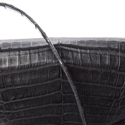 Nancy Gonzalez Crocodile Shoulder Bag Grey 12 of 15