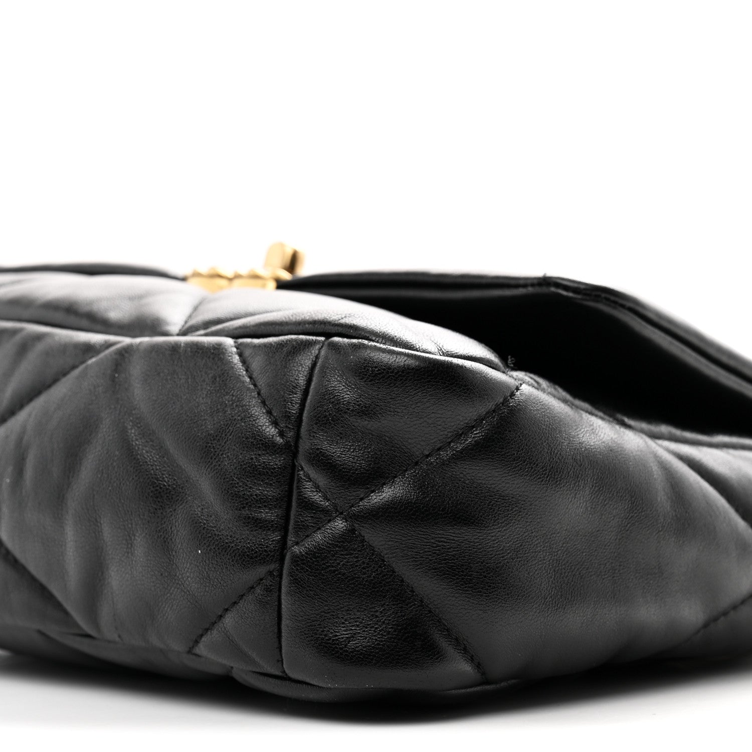Chanel Lambskin Quilted Medium Chanel 19 Flap Black 9 of 9