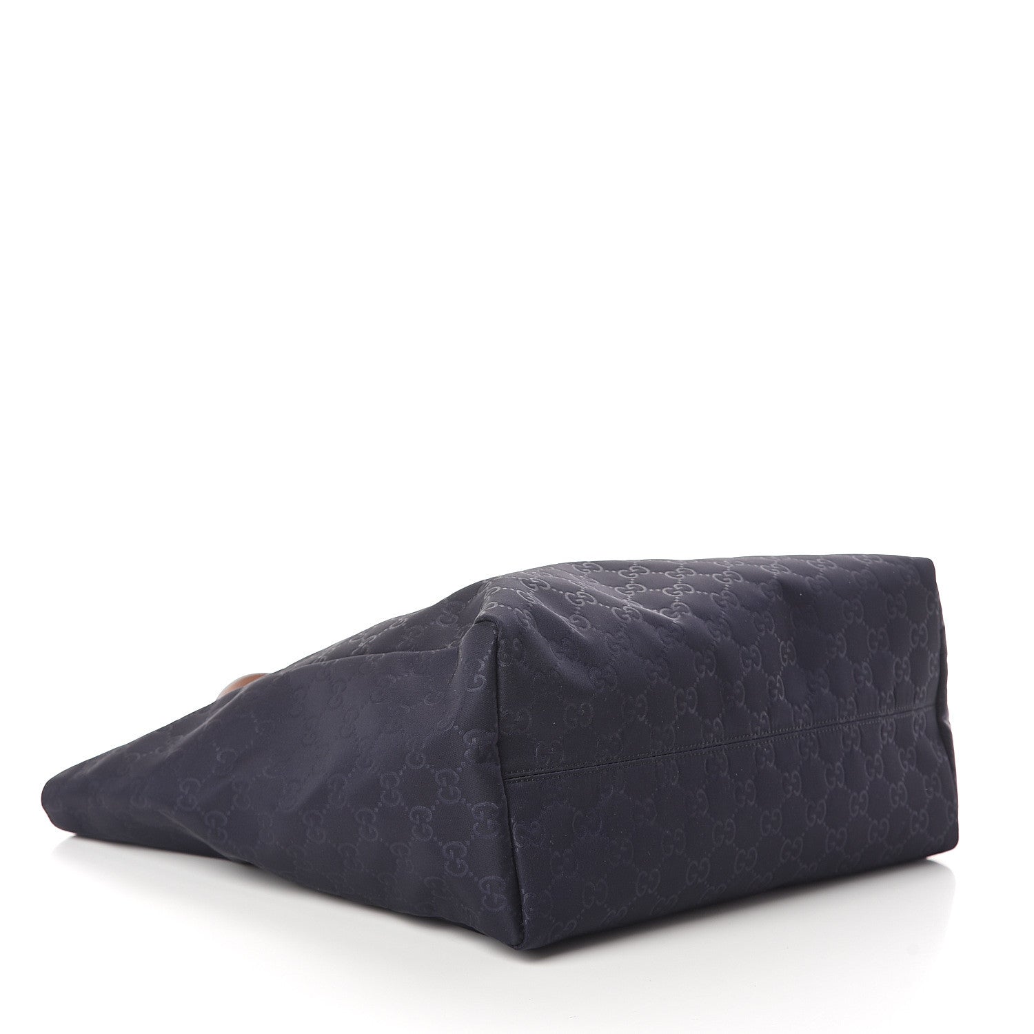 Gucci Nylon Monogram Medium Tote Navy 3 of 9