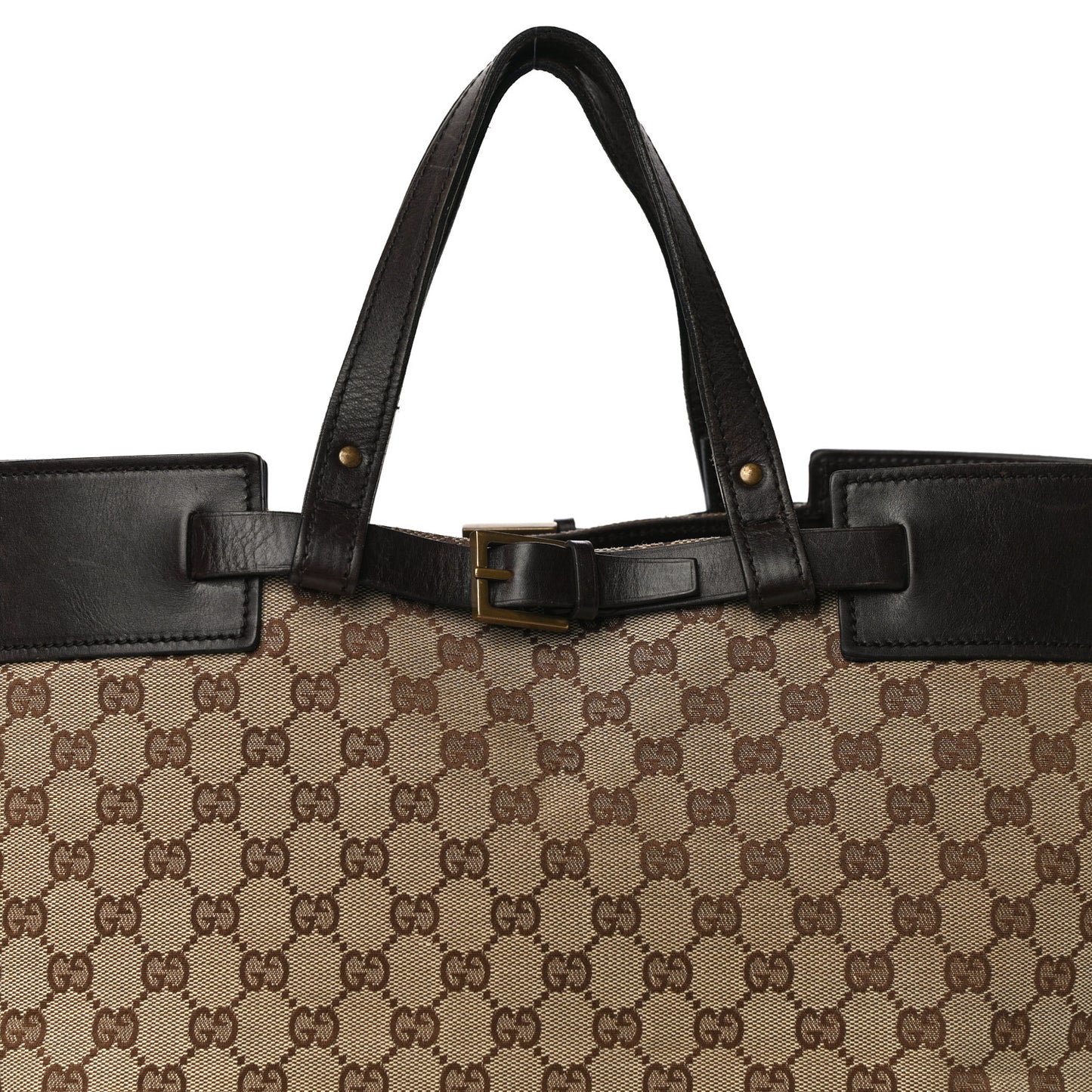 Monogram Tote Brown