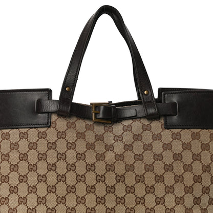Gucci Monogram Tote Brown 8 of 21
