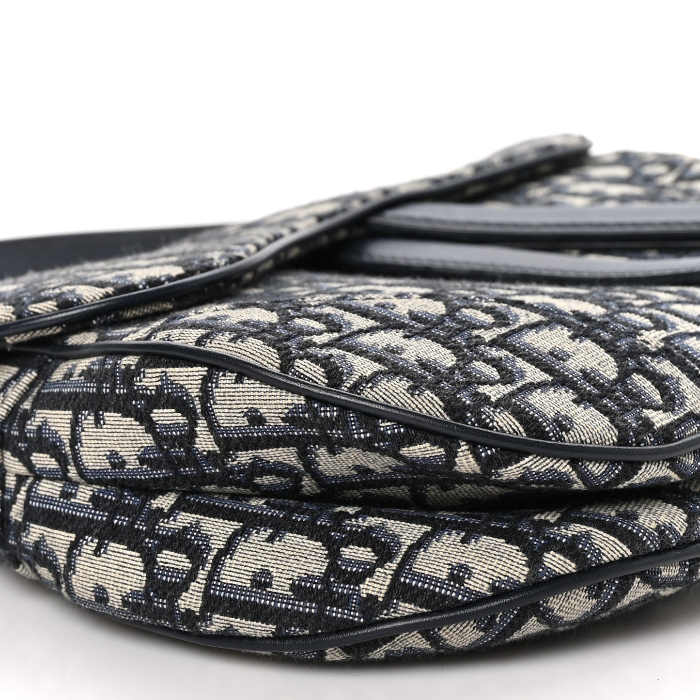 Oblique Saddle Bag Blue