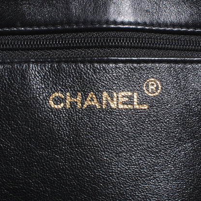 Chanel Lambskin Jumbo Shoulder Bag Black 6 of 8