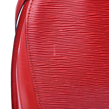 Louis Vuitton Epi Mabillon Backpack Castillan Red 9 of 13