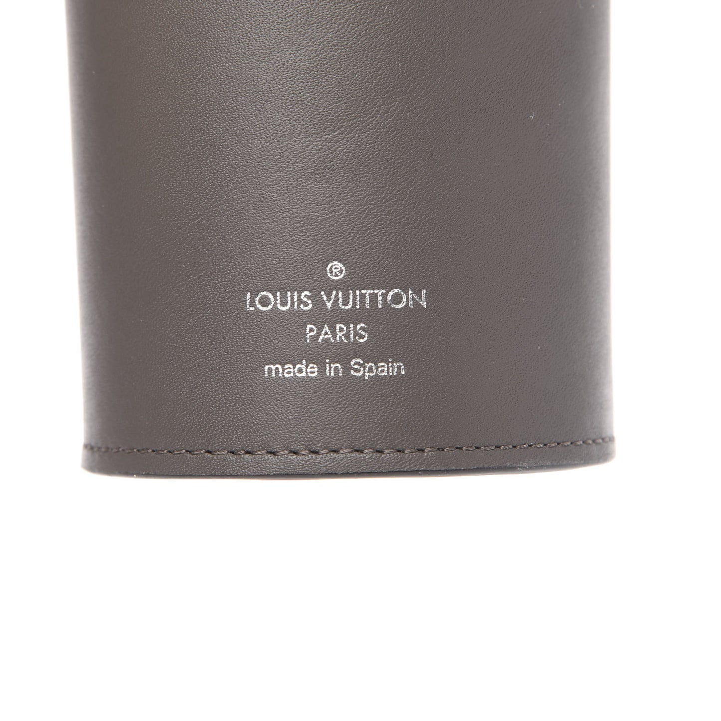 Monogram Pencil Holder Grey