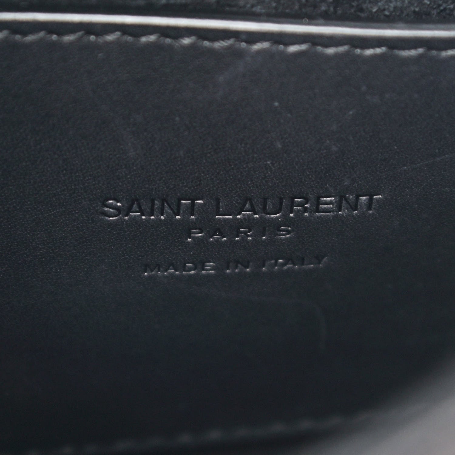 Saint Laurent Smooth Calfskin North South Kaia Satchel Black 8 of 12