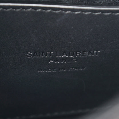 Saint Laurent Smooth Calfskin North South Kaia Satchel Black 8 of 12