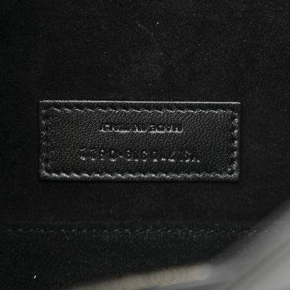 Saint Laurent Smooth Calfskin Le 5 A 7 Mini Hobo Black 7 of 12