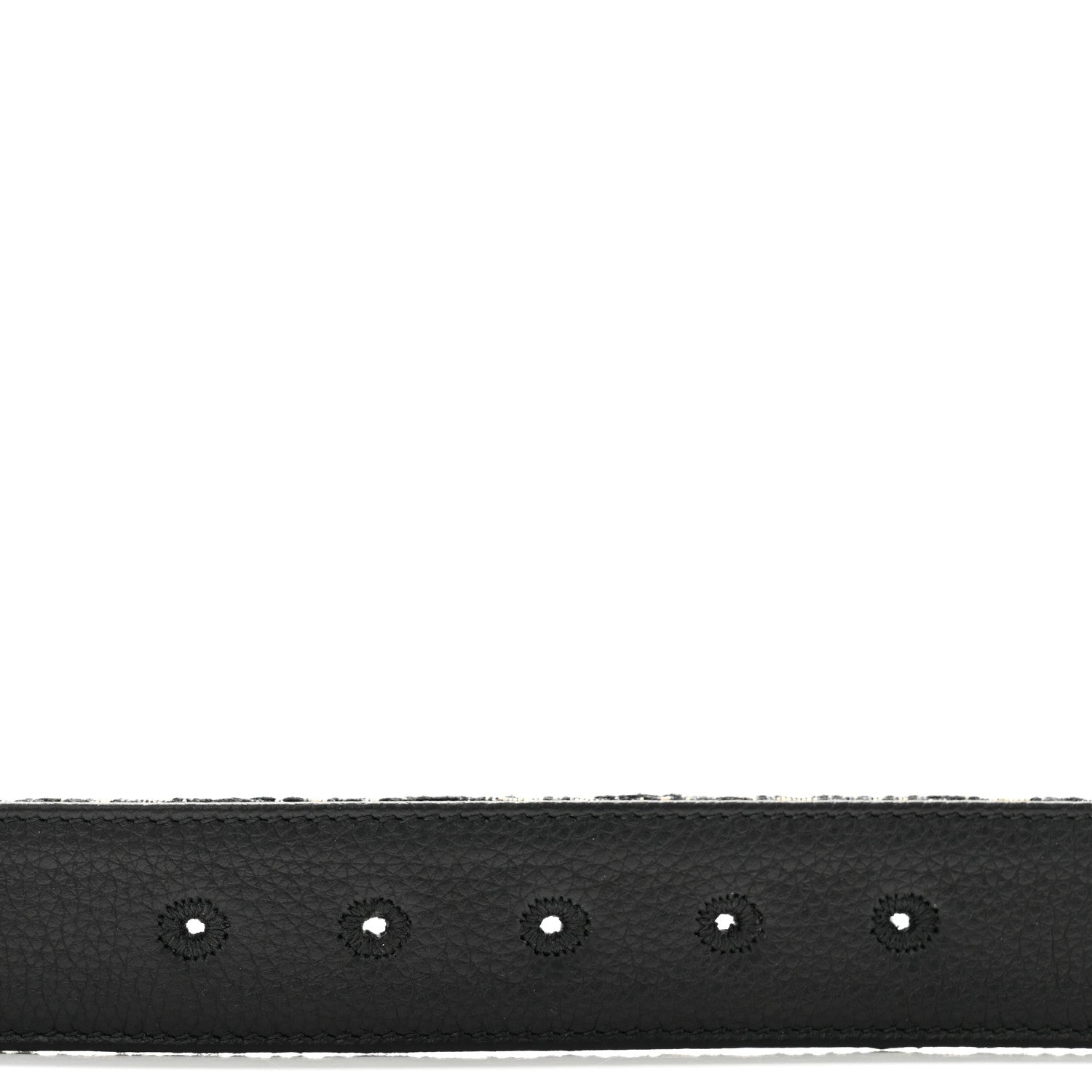 Christian Dior Oblique CD Diamond Belt 90 36 Blue Multi 5 of 6