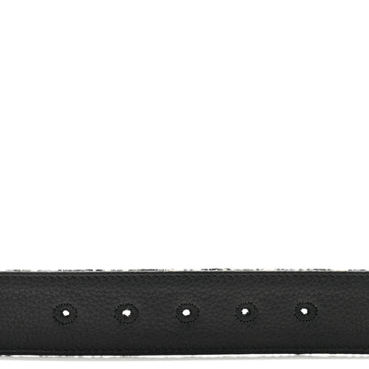 Christian Dior Oblique CD Diamond Belt 90 36 Blue Multi 5 of 6