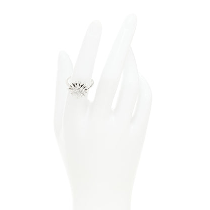 David Yurman Sterling Silver Diamond 16mm Starburst Ring 54 7 2 of 5