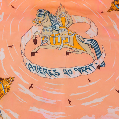 Hermes Silk Prieres au Vent Scarf 90 6 of 8
