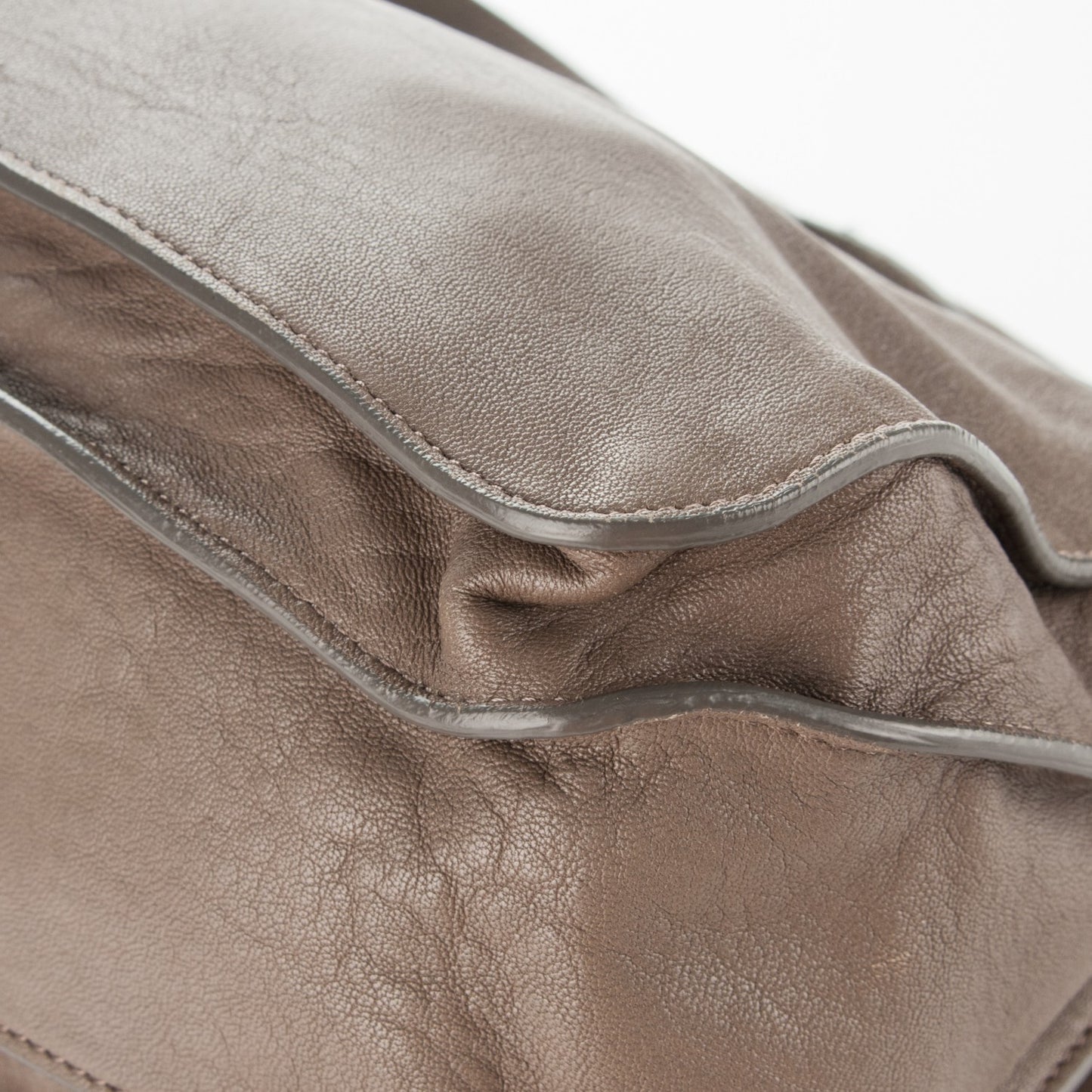Lambskin Medium PS1 Satchel Smoke