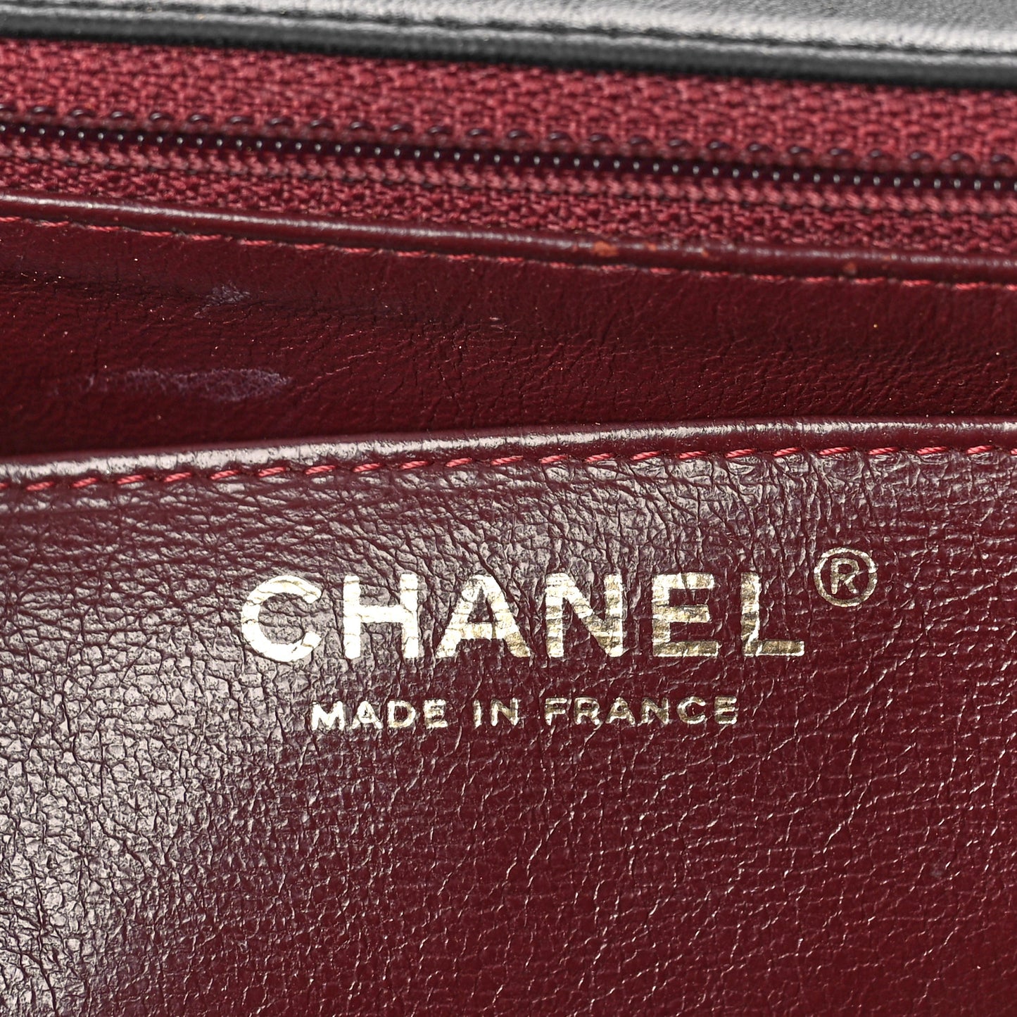 Lambskin Quilted Jumbo Single Flap Black