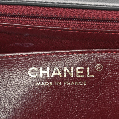 Chanel Lambskin Quilted Jumbo Single Flap Black 6 of 15