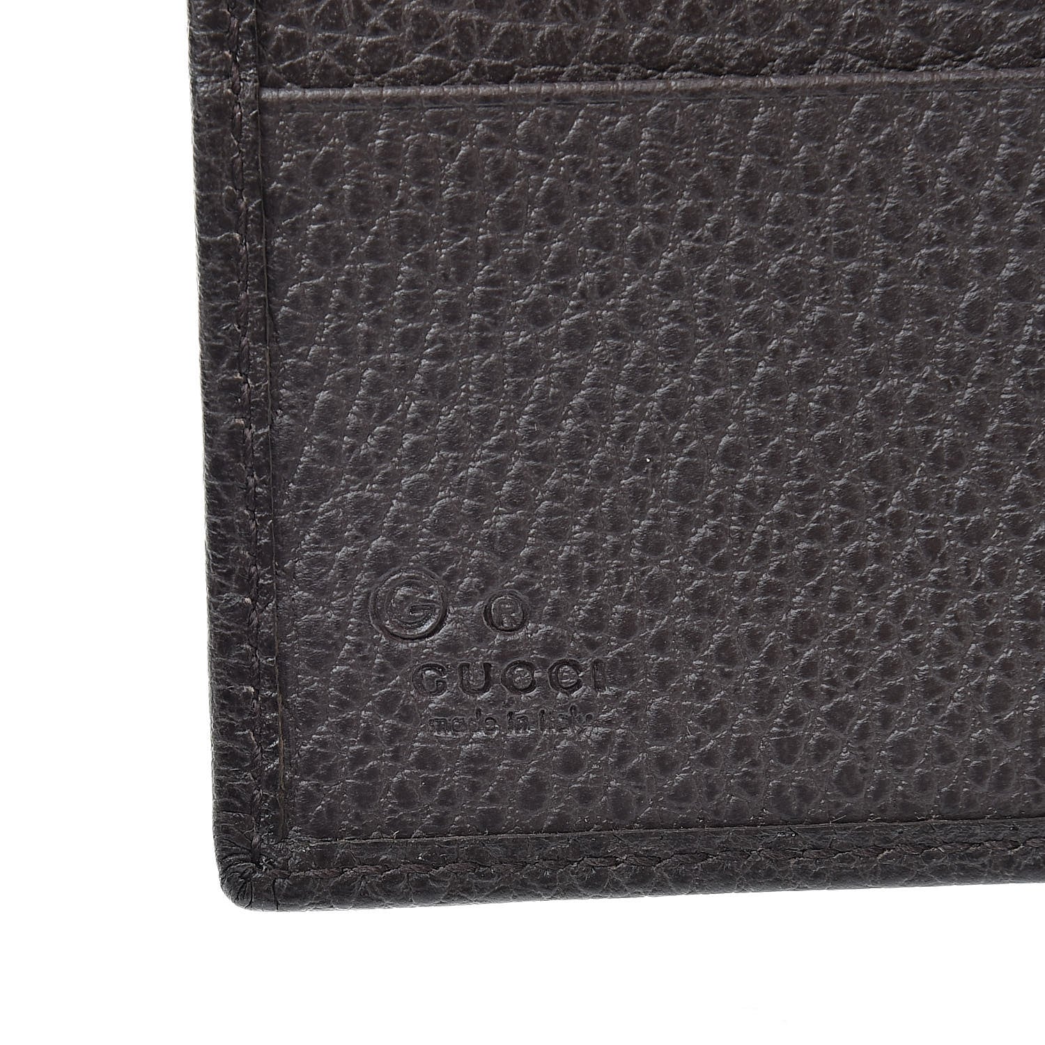 Gucci Monogram Bi-Fold Wallet Dark Brown 6 of 8
