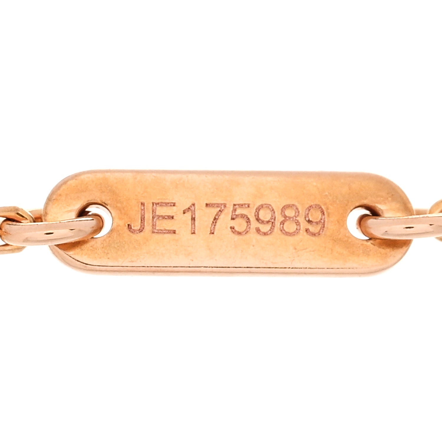 Van Cleef & Arpels 18K Rose Gold Carnelian Sweet Alhambra Heart Bracelet 4 of 6
