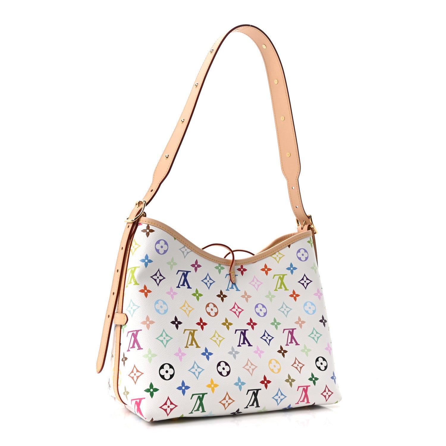 Louis Vuitton LV X TM Monogram Multicolor CarryAll PM White 4 of 11