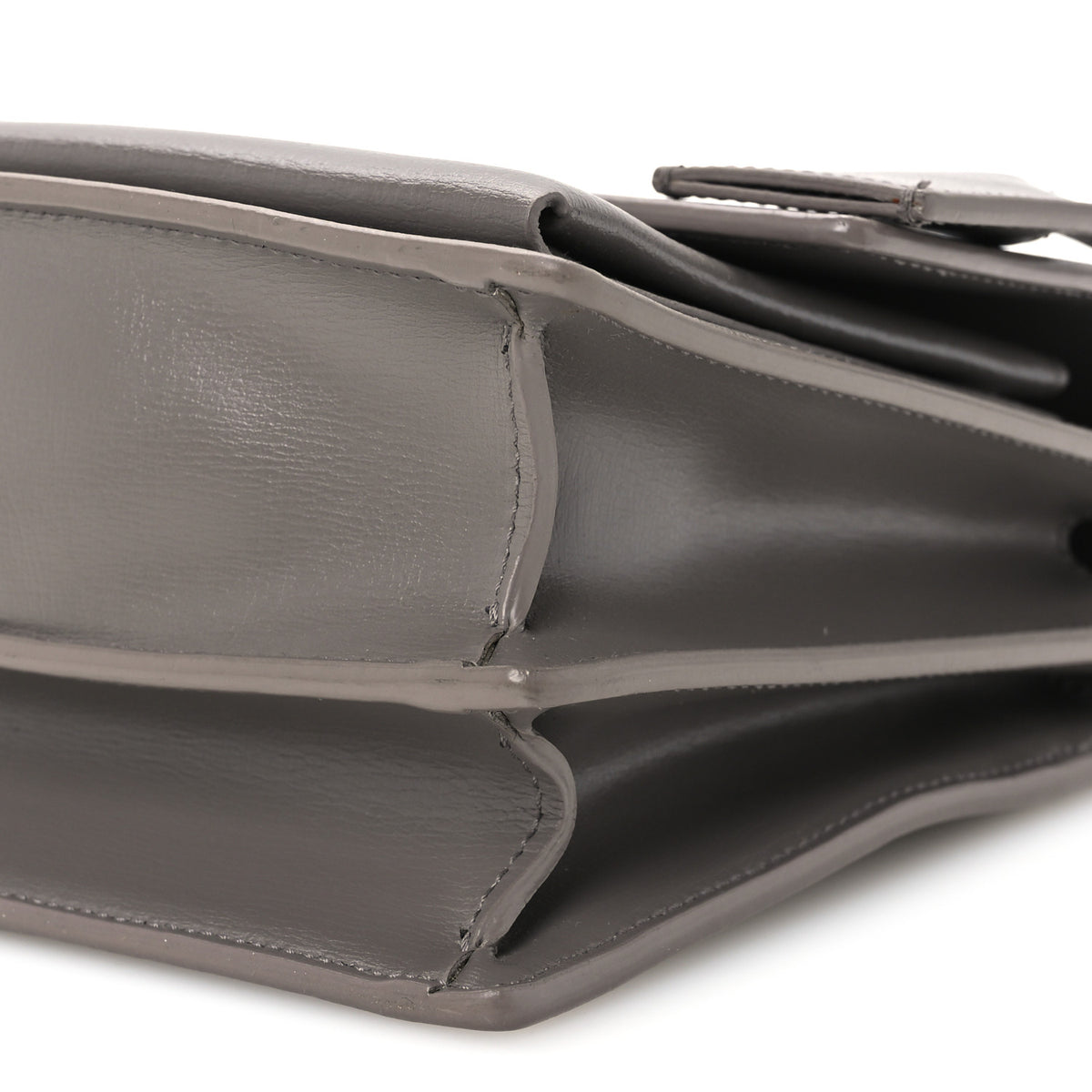 Saint Laurent Calfskin Medium Monogram Sunset Fog 12 of 12