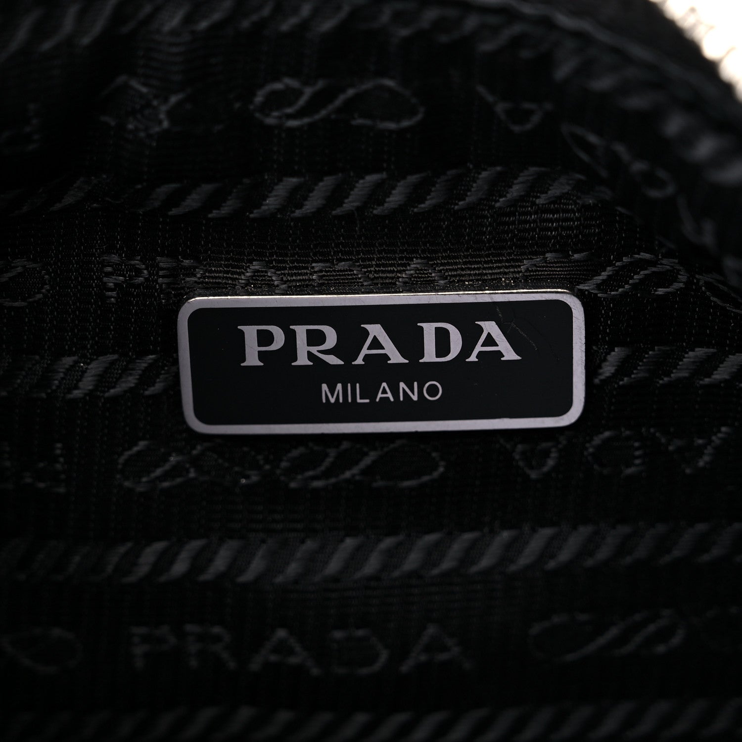 Prada Nylon Re-Edition 2005 Shoulder Bag Black 6 of 13
