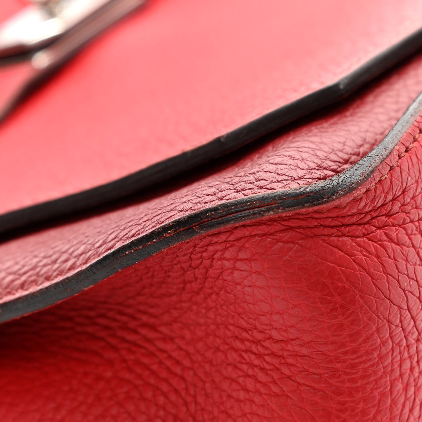 Taurillon Clemence Bi-Color Jypsiere 31 Rouge Casaque Rouge H