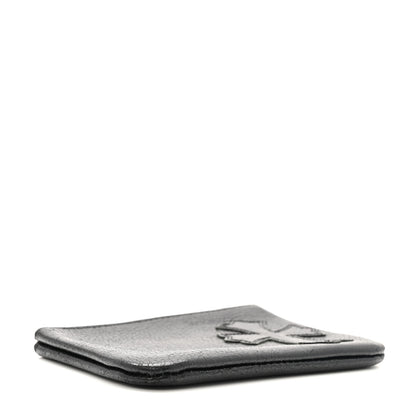 Chrome Hearts Grained Calfskin Coin Pouch Black 4 of 8