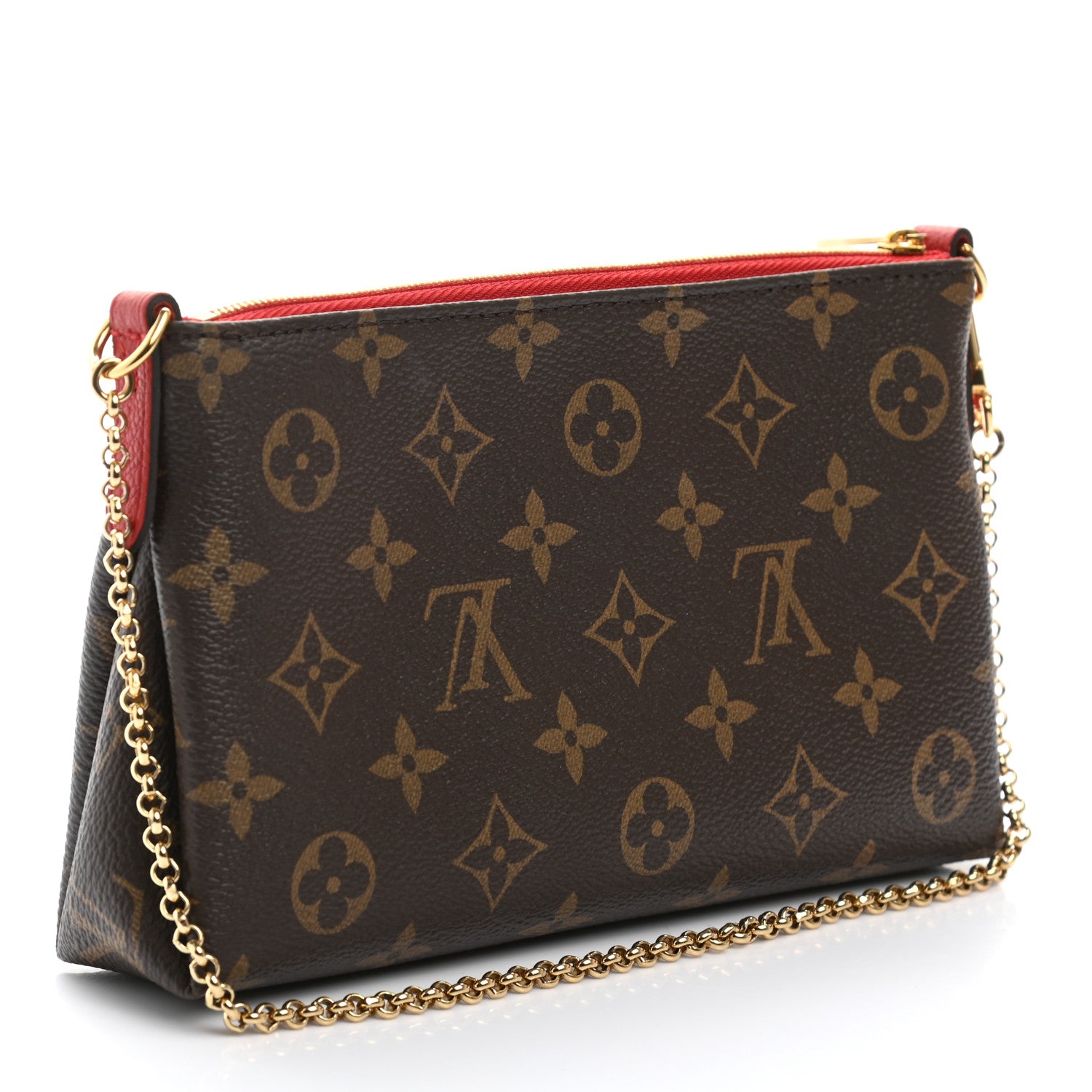 Louis Vuitton Monogram Pallas Clutch Cherry 3 of 10