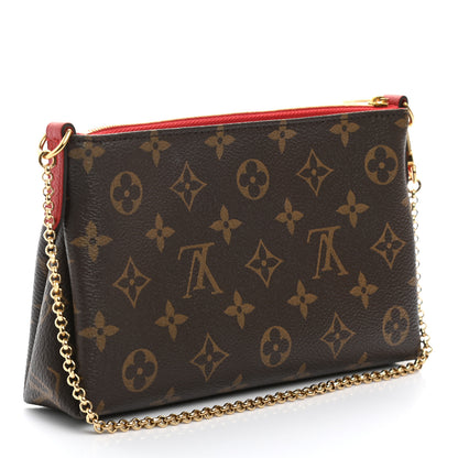 Louis Vuitton Monogram Pallas Clutch Cherry 3 of 10