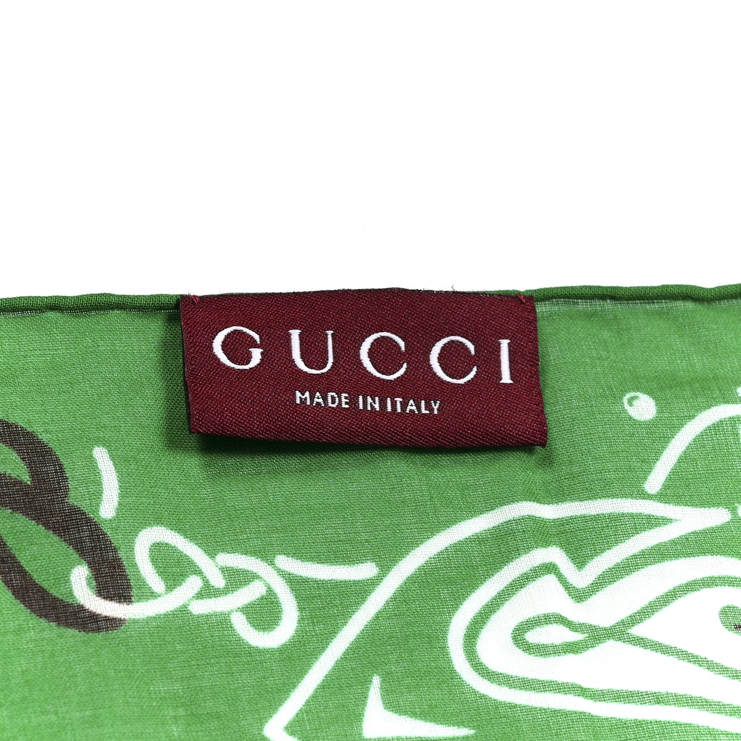 Cotton Bandana Square Scarf New Sailor Green