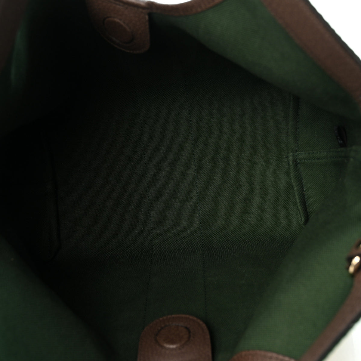 Monogram Web Small Giglio Tote Beige Dark Brown