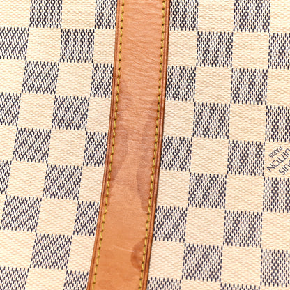 Louis Vuitton Damier Azur Keepall Bandouliere 55 10 of 10