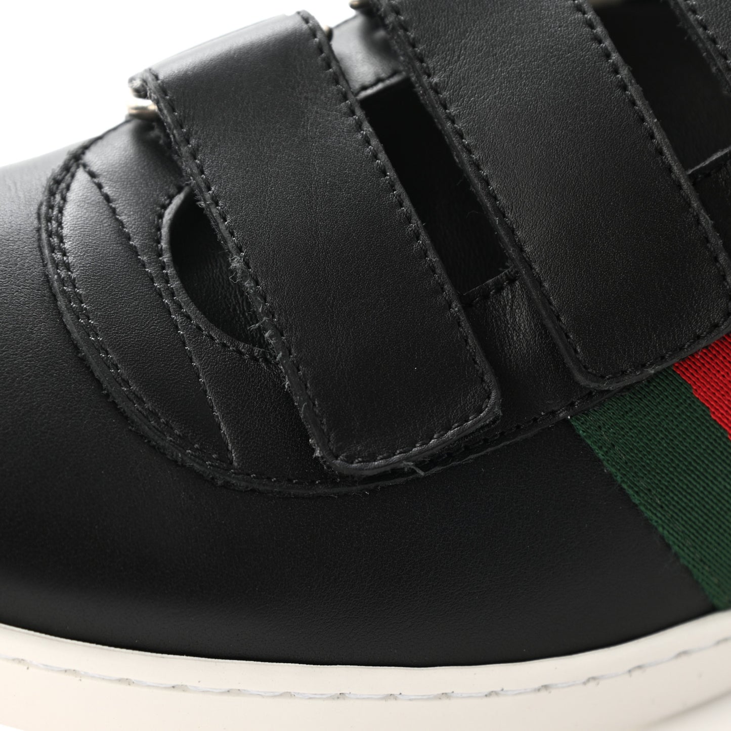 Calfskin Miro Soft Web Mens Sneakers 8 Black