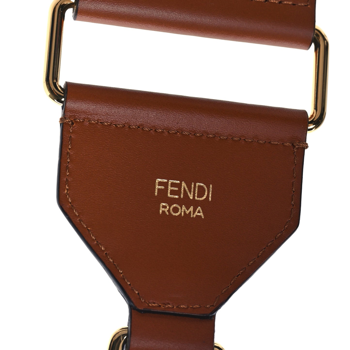 Canvas Calfskin FF 1974 Adjustable Strap You Multicolor Cuoio