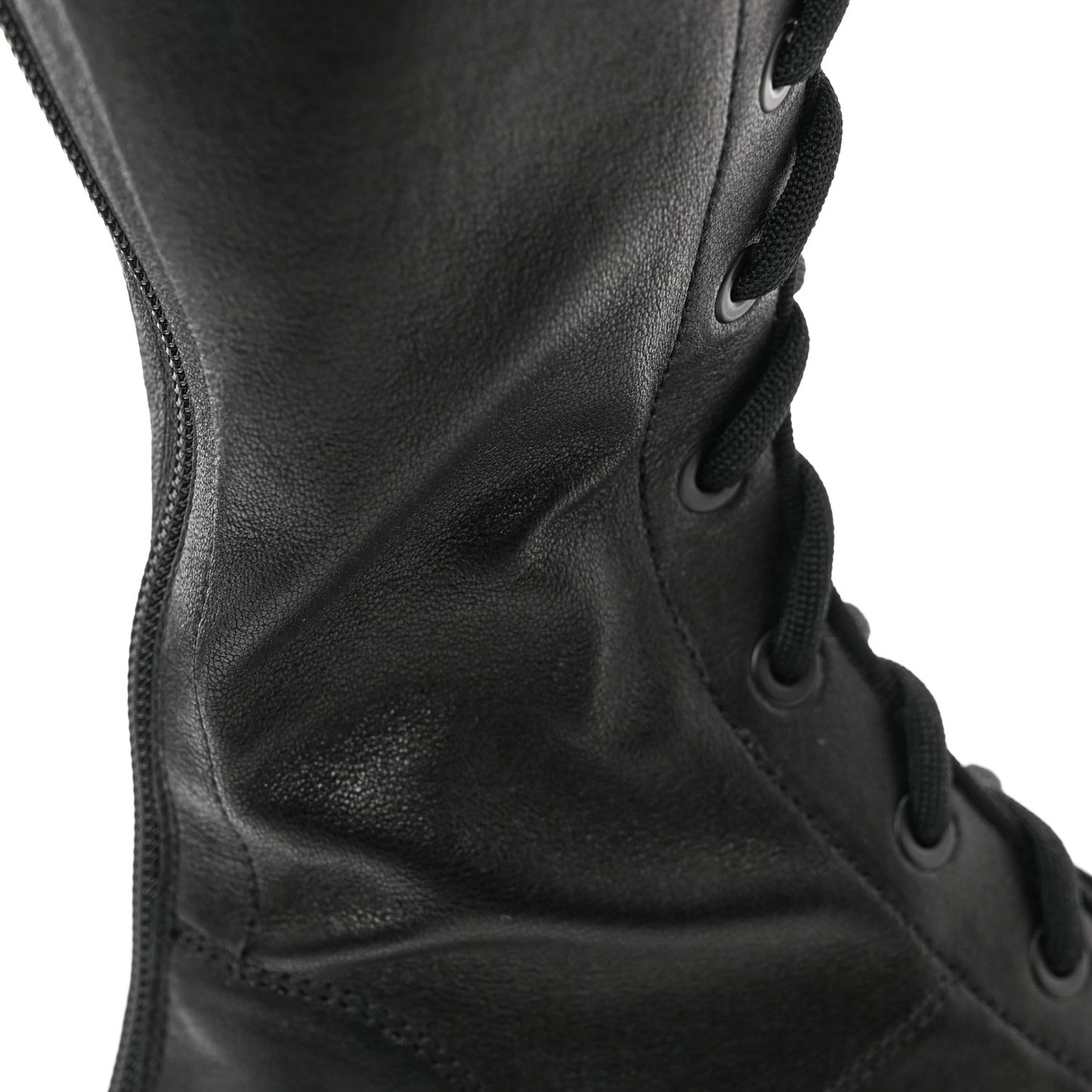 Nappa Stretch Dior Arcade High Boots 36.5 Black