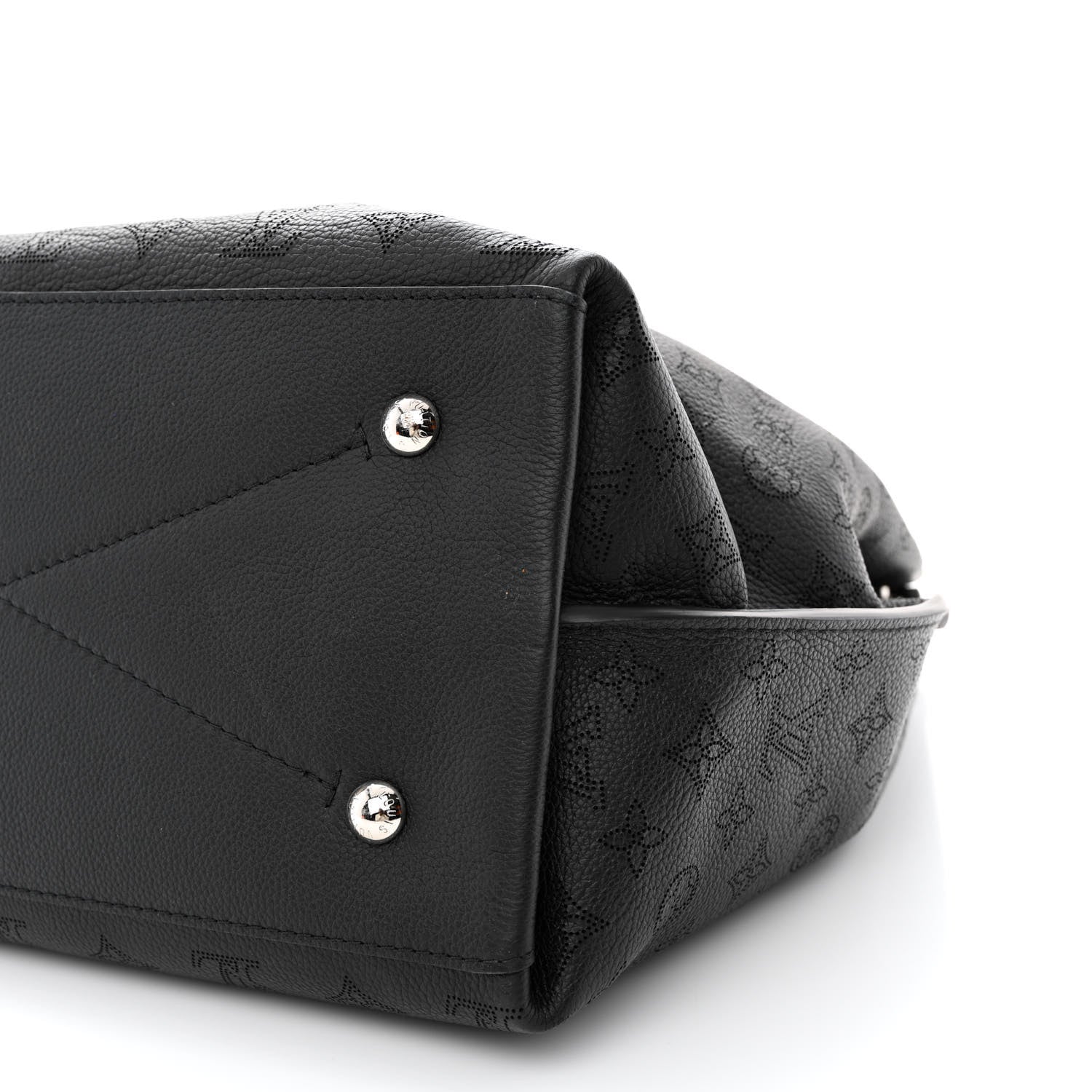 Louis Vuitton Mahina Carmel Hobo Black 8 of 8